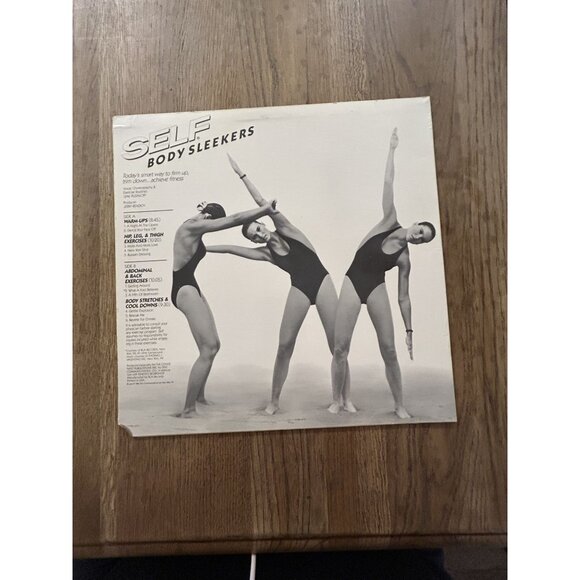 Self Body Sleekers Vinyl LP 33⅓ RPM Fitness Exercise Record Pre-Owned - Picture 4 of 5